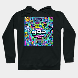 Retro 90s Vibe - Vintage Style Fashion Tee Hoodie